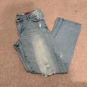 Stylish Blue Distressed women’s Jeans